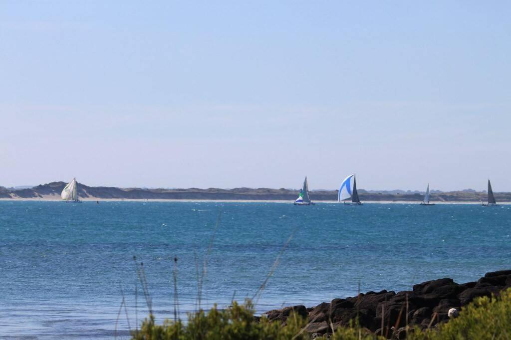Dunes - Elegant Beach Villa With Huge Heated Swim Spa Port Fairy Exterior foto